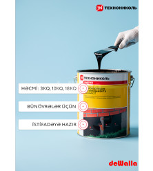 Bitumlu su izolyasiya mastikası Texnonikol AquaMast