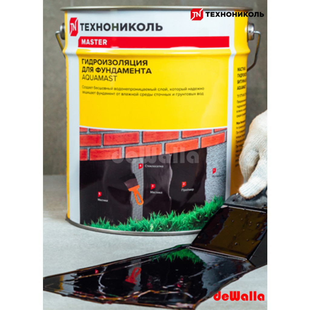 Bitumlu su izolyasiya mastikası Texnonikol AquaMast