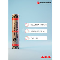 Texnonikol su izolyasiya bitum membranı Texnoelast EPP 10x1 m