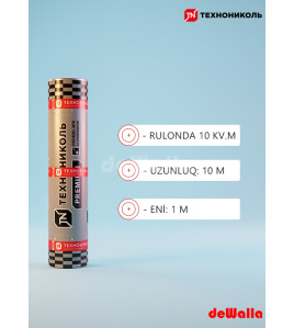 Texnonikol su izolyasiya bitum membranı Texnoelast EPP 10x1 m