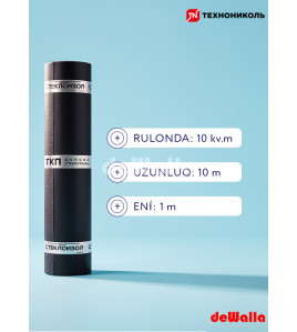 Texnonikol Stekloizol K TKP Qumlu su izolyasiya bitum membranı 10x1 m