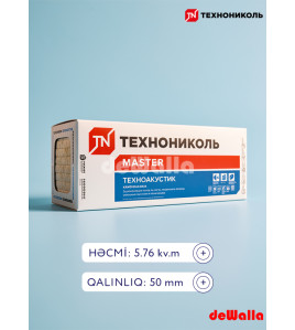 Texnonikol Texnoakustik 600x1200x50 mm (8 plitə)