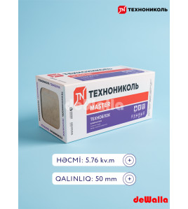 Texnonikol Texnoblok Standart 600x1200x50 mm (8 plitə)
