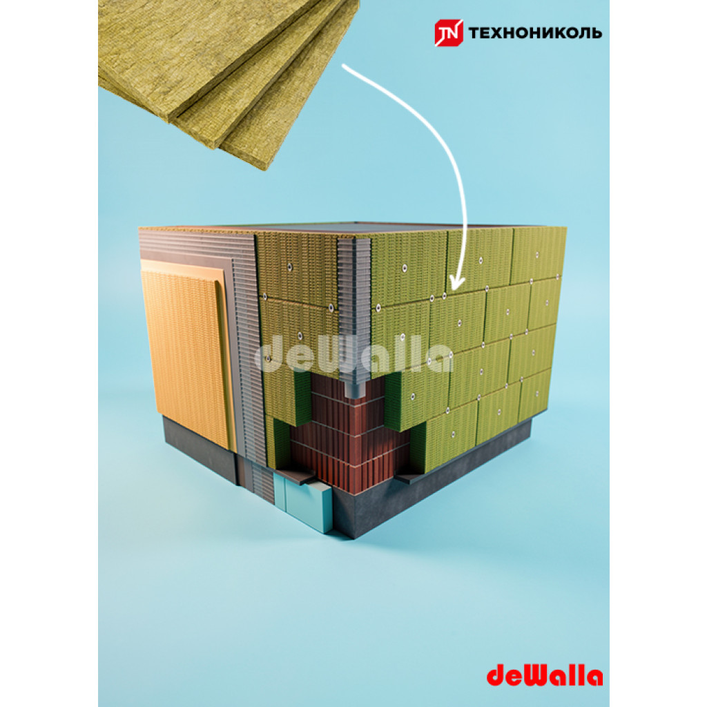 Texnonikol Texnofas Optima 600x1200x50 mm (6 plitə)
