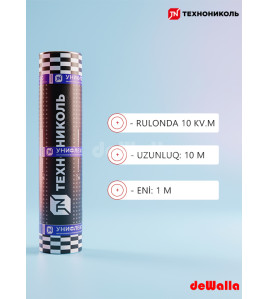 Texnonikol su izolyasiya bitum membranı Unifleks EPP 10x1 m