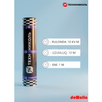 Texnonikol su izolyasiya bitum membranı Unifleks TPP 10x1 m