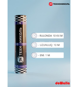 Texnonikol su izolyasiya bitum membranı Unifleks TPP 10x1 m