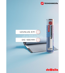 Texnonikol Master düz dam üçün yapışqanlı bitum əsaslı (tol) su izolyasiyası (1x8 m)