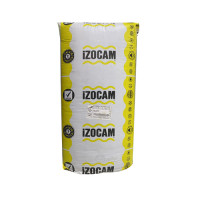 İstilik izolyasiya mineral yunu İZOCAM qara 50 mm 1200x12500 mm rulon